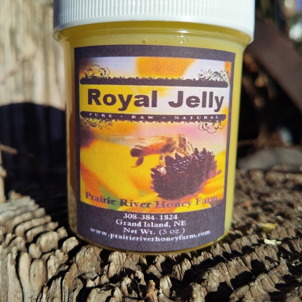 Fresh Royal Jelly 5 oz Jar (142 grams of Pure Royal Jelly)