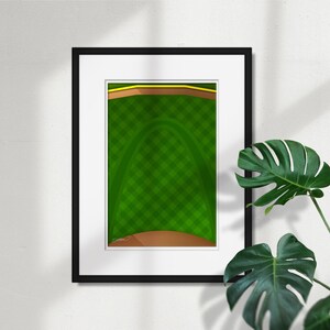 Minimalist Busch Stadium - Ballpark Art Print - St. Louis Cardinals- Sports Fathers Day Gift