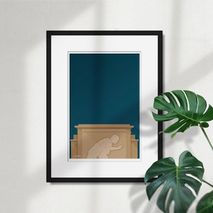 Minimalist Nippert Stadium - Football Stadium Art Print