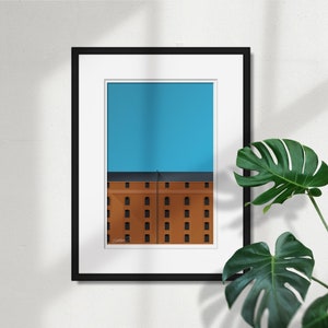 Minimalist Camden Yards - Ballpark Art Print - Baltimore Orioles- Sports Fathers Day Gift