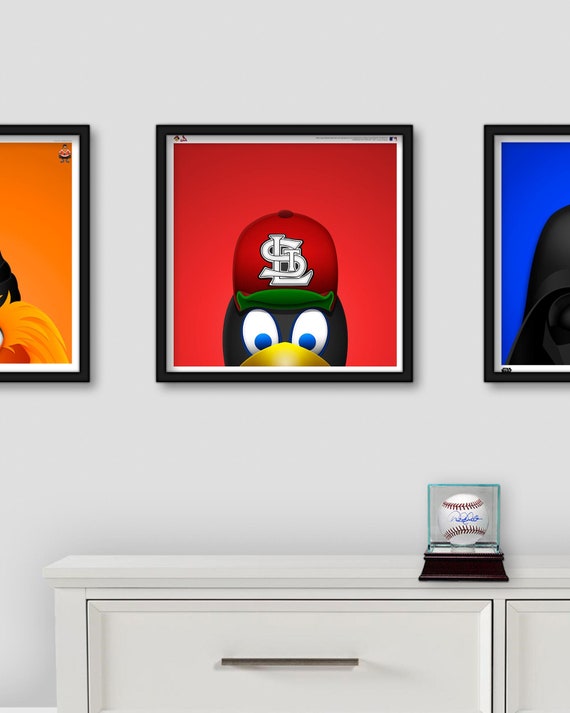 St. Louis Cardinals 14 x 20 Looney Tunes Limited Edition Fine Art