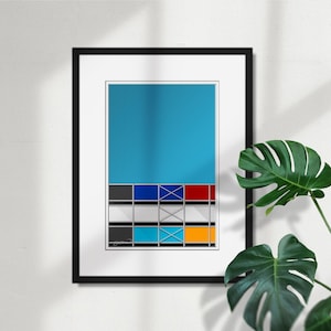 Minimalist Metropolitan Stadium - Ballpark Art Print - Minnesota Twins Vikings- Fathers Day Gifts - Free Shipping