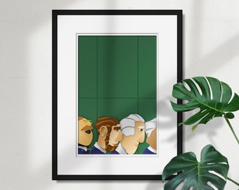 Nationals Park - Ballpark Kunstdruck - Washington Nationals - Sport Geschenk zum Vatertag