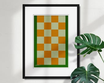 Stadio Neyland minimalista - Stampa artistica dello stadio di football americano - Università del Tennessee Football - Artista S. Preston - Spedizione gratuita