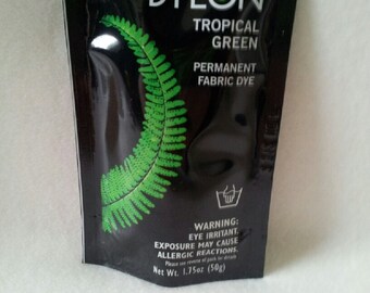 Dylon Fabric Dye Tropical Green