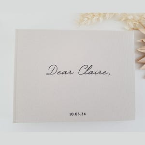 Dear Bride Letters to the bride book hen&#39;s party bachelorette guest book | Custom Made | Photo Album | wedding gift