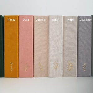 Floral Linen Hardcover Photo Album Fits Mini Film Customised Retro ...