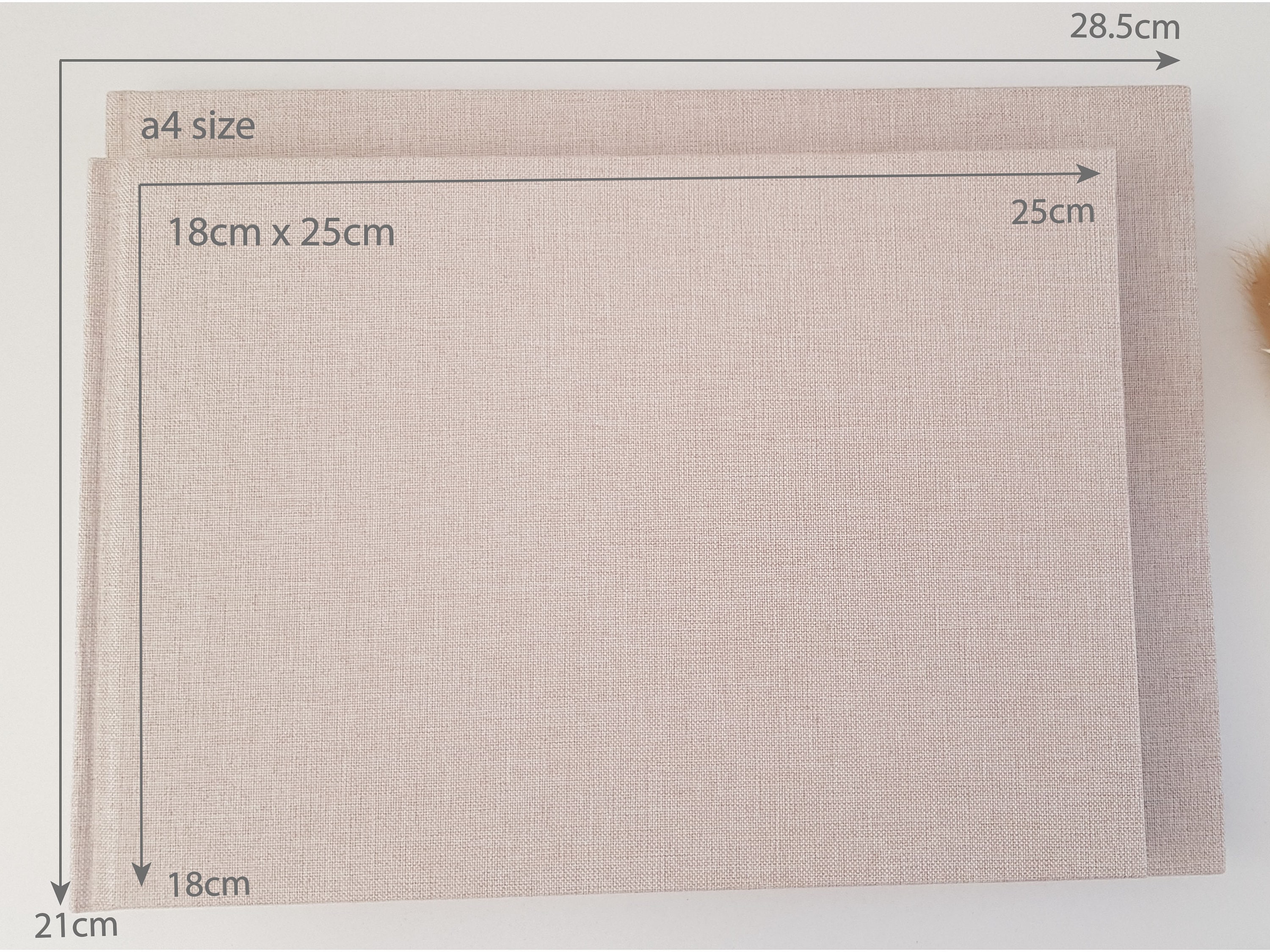 GB1 Personalised Wedding Linen Guest Book Customised Gold Etsy Australia