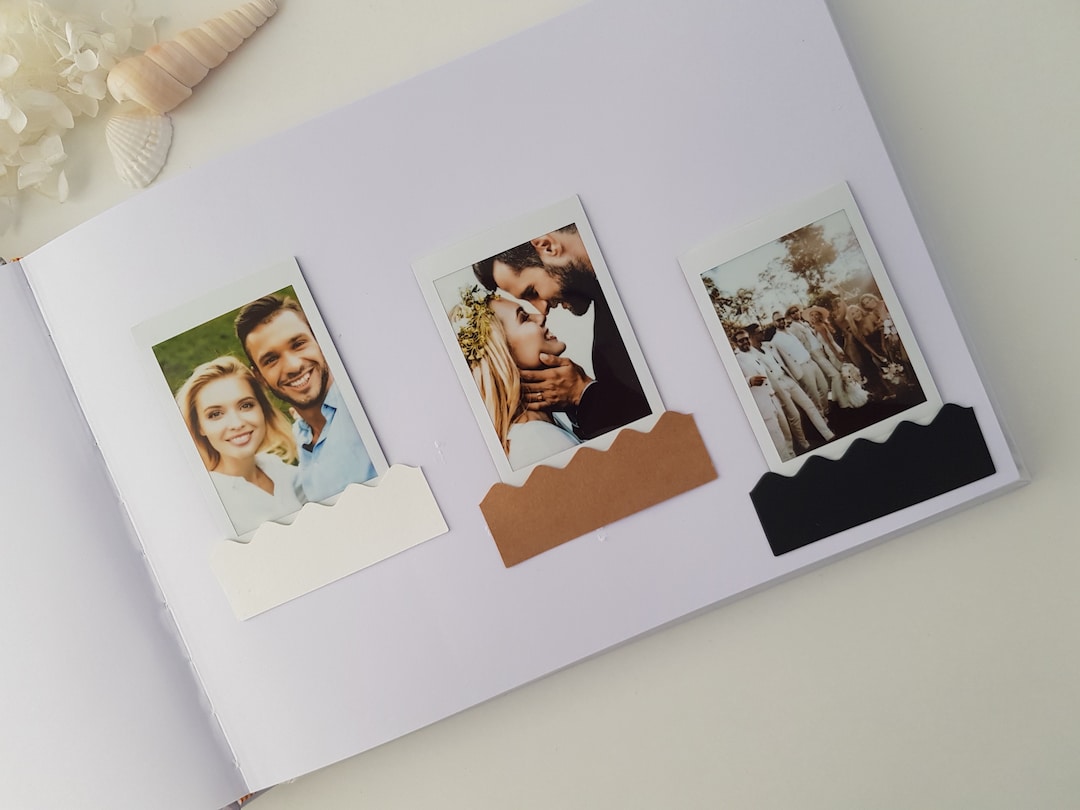 Photo Pockets Photo Pockets Frame Corner Stickers DIY Photo Album Guestbook Picture ...