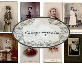 Puede incluir: Una colección de fotografías antiguas con personas en varias poses. Las fotos son en blanco y negro y tienen un aspecto descolorido y antiguo. Las fotos están dispuestas en un formato de collage, con un marco ovalado decorativo en el centro.