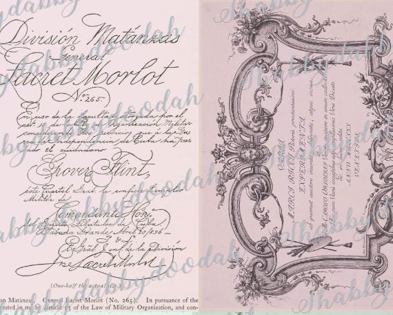 30 pg The VINTAGE DOCUMENTS Collection Vintage Background Pages Themed Digital Print Pink Invoice Ledger Junk Journal Printable Paperwork