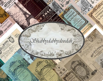 21 pg FRENCH COLLECTION BACKGROUND Papers Pale Parisian Themed Digital Print Background Pages Journaing Cards Junk Journal Printable Pink