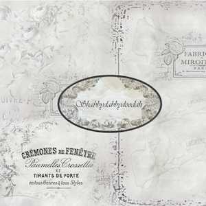 10 Seiten PAVILION GREY Hellgrau Farbiger Digitaldruck Hintergrund Journaling Karten Junk Journal Printable Card Making
