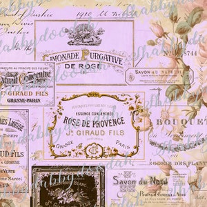 32 pg COLLEZIONE LIGHT PERFUME Bellissime pagine di sfondo Stampa digitale a tema Schede di diario rosa naturale Diario spazzatura stampabile Uccello