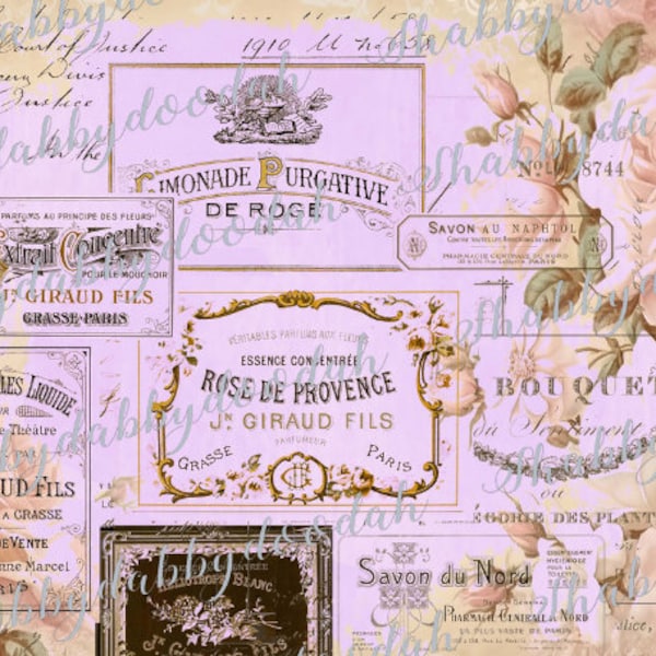 32 pg The LIGHT PERFUME COLLECTION Beautiful Background Pages Themed Digital Print Natural Pink Journaing Cards Junk Journal Printable Bird