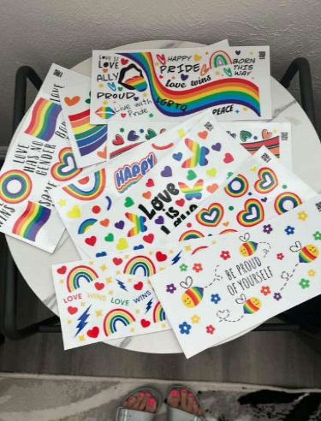 Over 60 Sports Themed Waterproof Stickers - Etsy