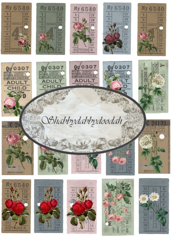 Vintage Floral Scrapbook Paper: Antique Flower Scrapbooking Pattern Double  Sided Craft Paper for Gift Wrapping, Junk Journaling and Card Making
