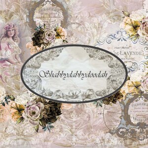 12 Seiten MELROSE GARDEN Floral Themen Digitaldruck Hintergrund Seiten Lila Blau Journaing Karten Junk Journal Printable Pink