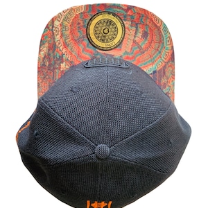 Flower Of Life Snapback Heady Festival Clothing image 3