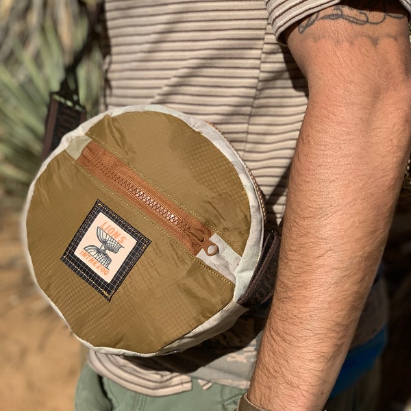 Sphere Crossbody Bag Gorpcore Military Bag Handmade In The USA