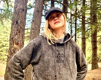 Mineral Wash Organic Cotton Hoodie