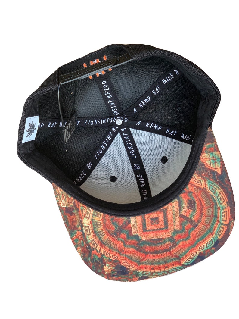 Flower Of Life Snapback Heady Festival Clothing image 5