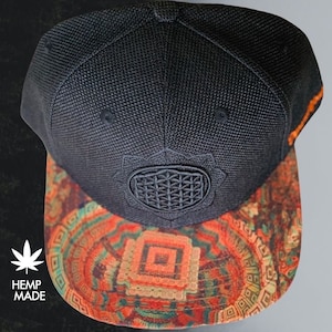 Flower Of Life Snapback Heady Festival Clothing 5D