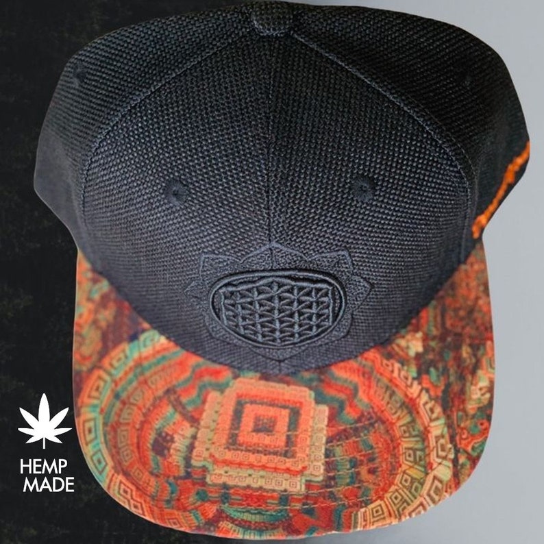 Flower Of Life Snapback Heady Festival Clothing 5D