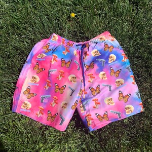 Pantaloncini da bagno tinti a mano: perfetti per la spiaggia o la piscina! immagine 2