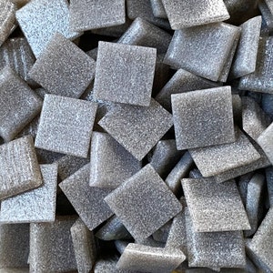 20mm Storm Bisazza Mosaic Glass Tiles  - 75 tiles. Amazing value for genuine Italian tiles!