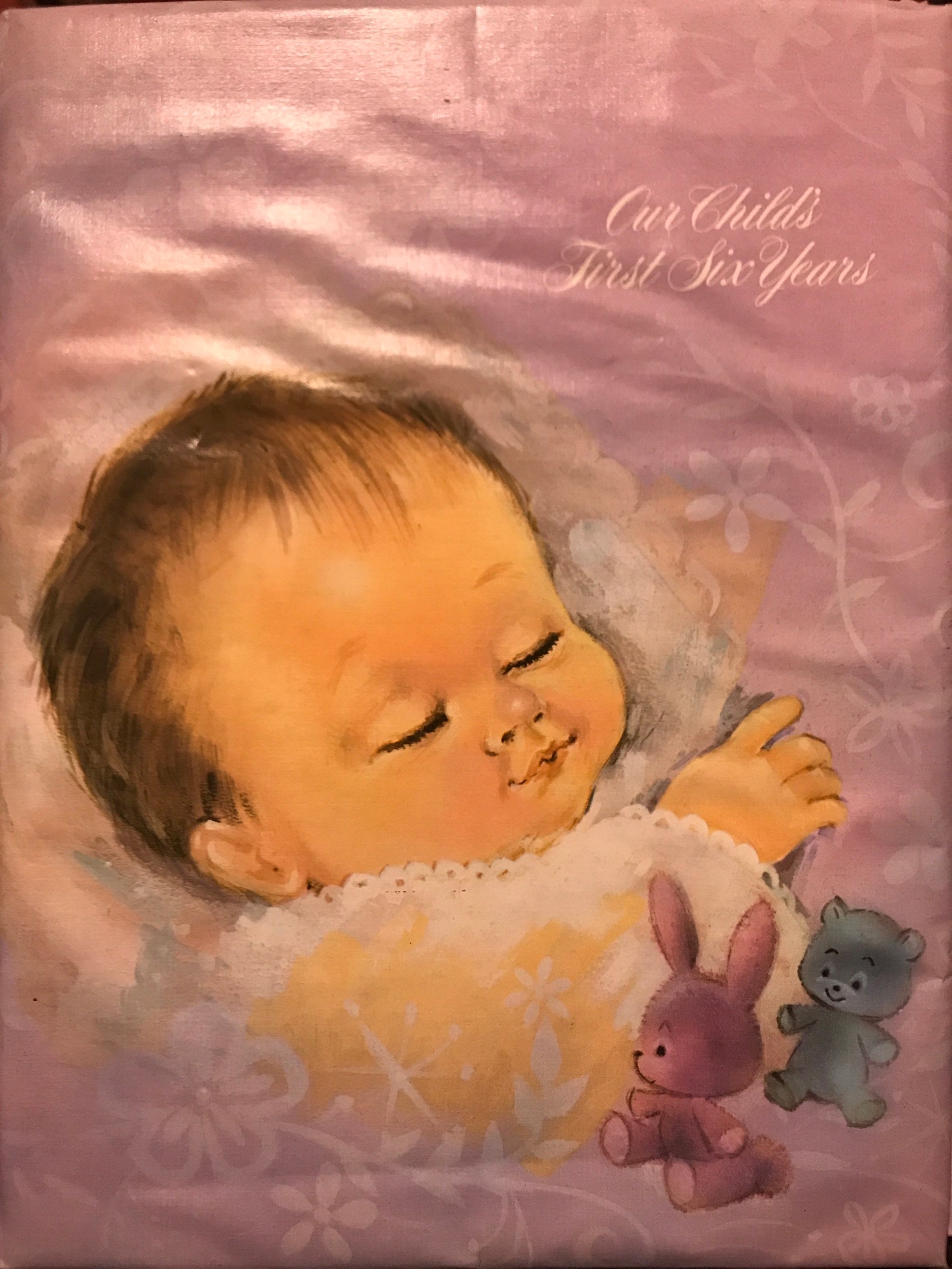 Vintage 1970s Baby Record Book Baby Book Our Childs First Six Etsy