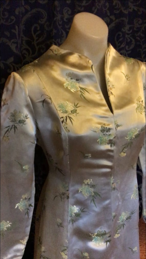 Vintage Silk Chinese mid century dress