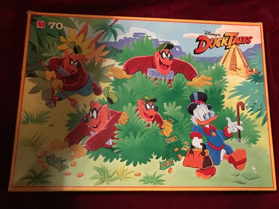 Ehrfurchtig Vintage Disney Ente Geschichten 70 Stuck Puzzle Etsy
