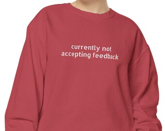 Moletom Relaxed Fit | Gola Redonda com Texto Minimalista | Palavras Sarcásticas | Frase Divertida | Cores Confortáveis