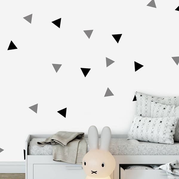 Triangle Wall Decal Etsy