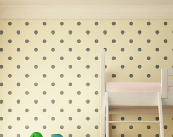 Polka Dot Wall Decal, Polka Dot Wall Stickers, Circle Wall Decals