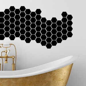 Honeycomb Decal, Hexagon Wall Decal