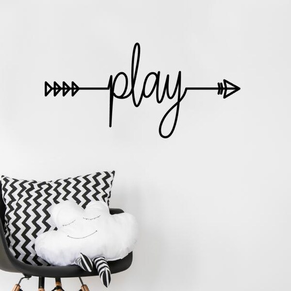 Playroom Wall Decal Etsy