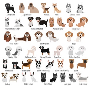 Dog Nursery Art, Dog Nursery Decor, Pug Gift, Gift Under 20, Dog Kids Wall Art, Dog Kids Art, Pet Lovers Gift, Boxer Art, 4x6 5x7 8x10 11x14 image 4