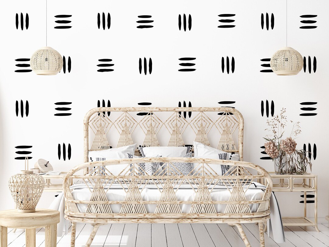 Line Wall Decals, Modern Wall Stickers, 3 Line Wall Decals, Minimalist Wall Decor, Strip Wall