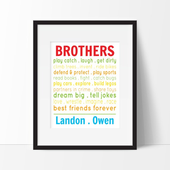 personalized big brother gifts