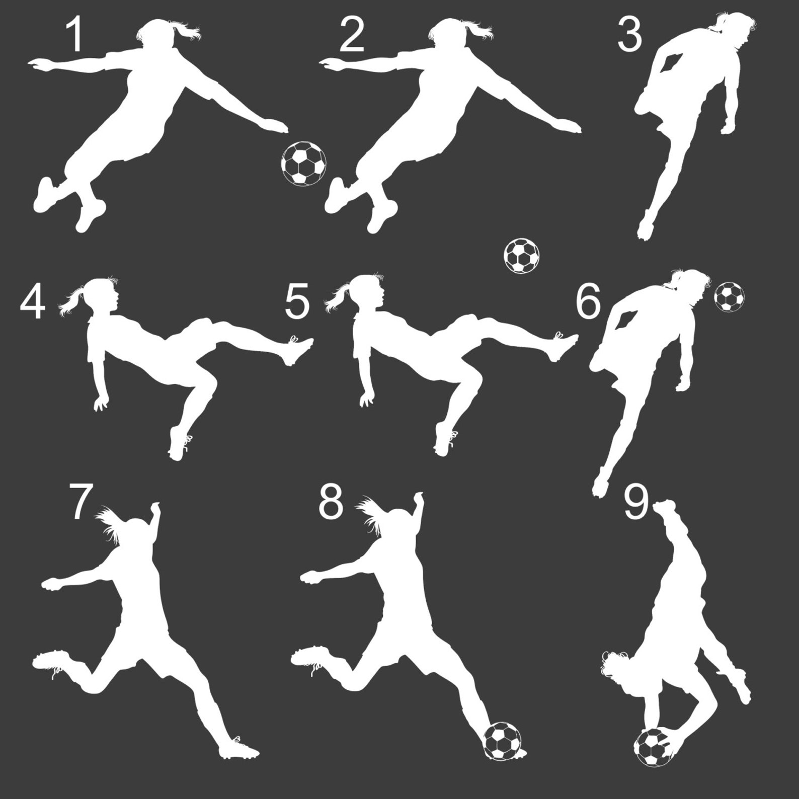 Soccer Wall Art Girls Soccer Decor Personalized Soccer Etsy
