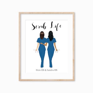 Nurse Friend Gift, Personalized Nursing Student Gift, Friendship Gift, Medical Gift