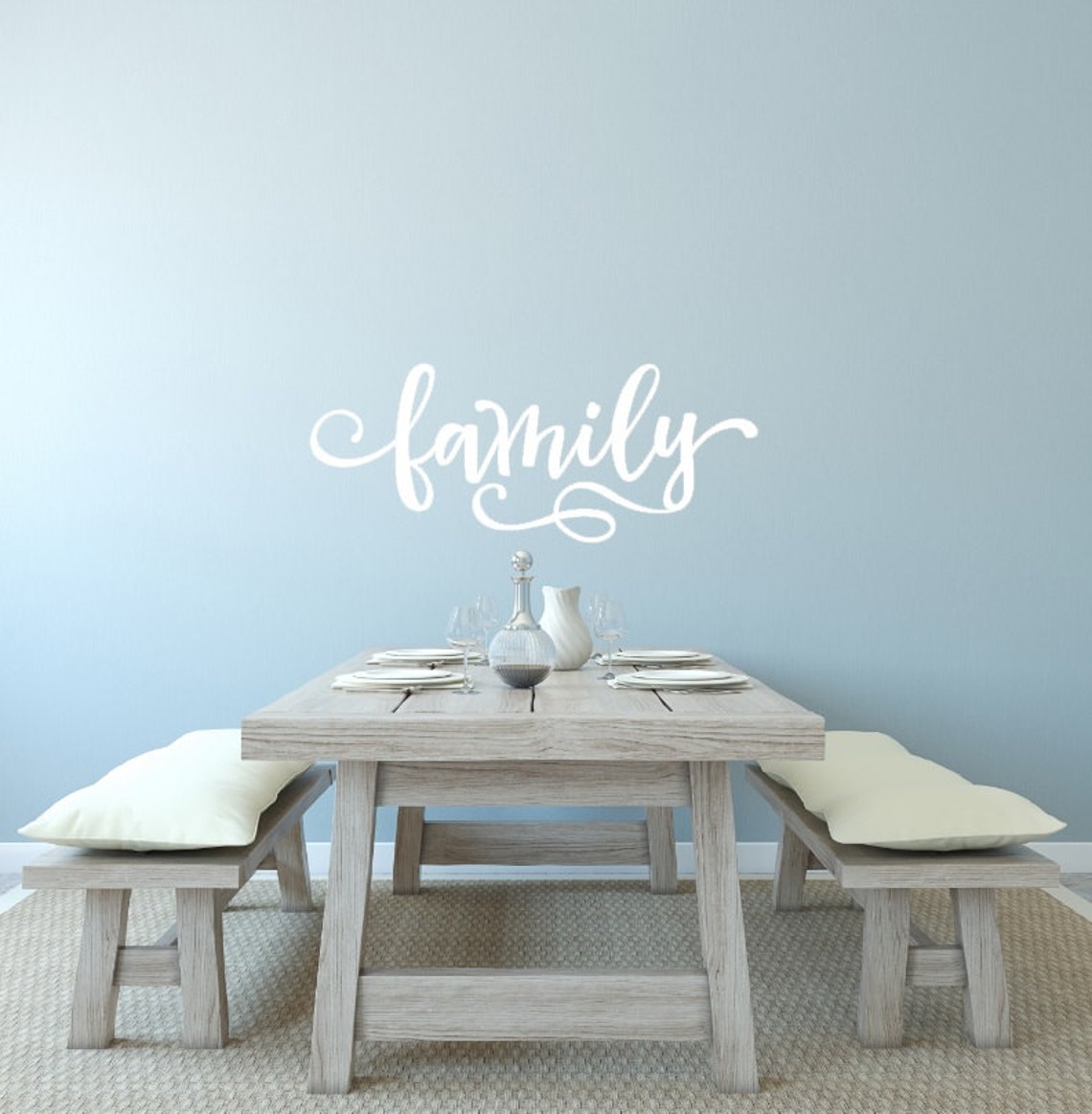 Family Wall Decal Vinyl Sticker Family Picture Wall Family Etsy Italia