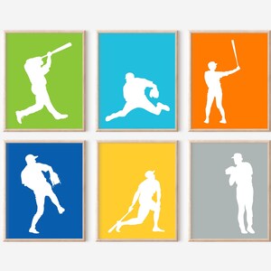 Baseball Wall Art, Sports Decor for Boys Room, Baseball Wall Decor