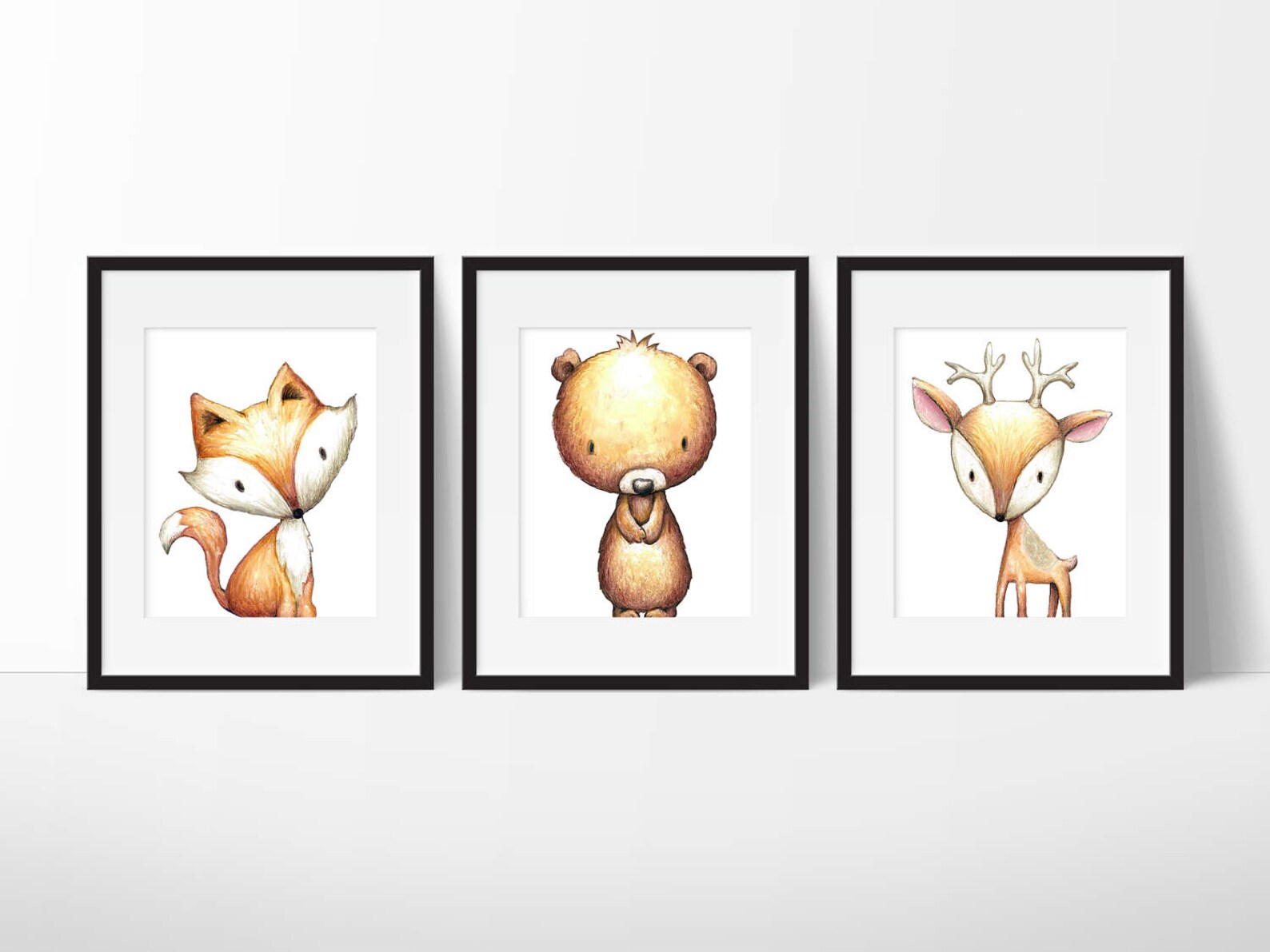 Woodland Nursery Woodland Animals Woodland Animals Nursery Etsy Canada