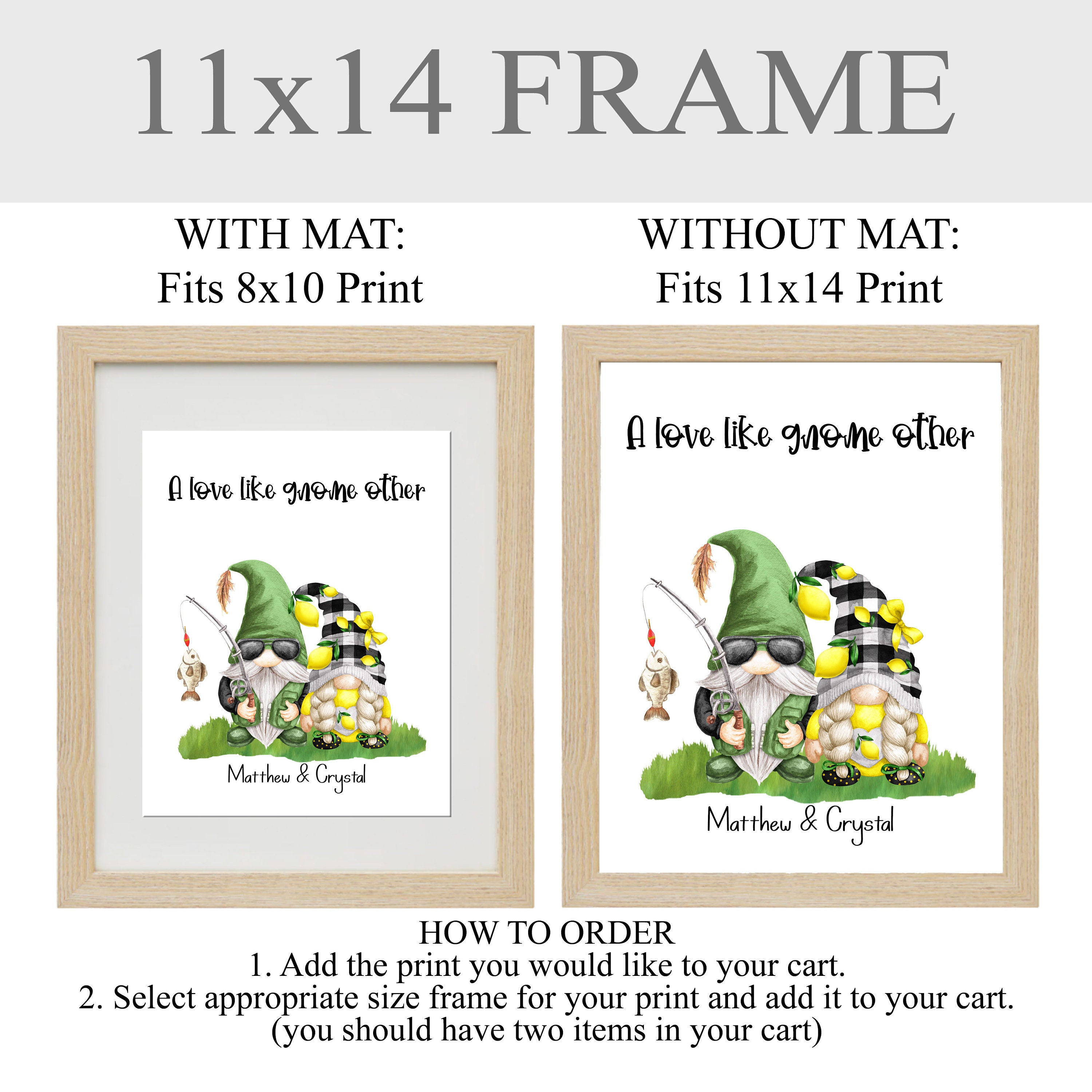 Frame for 11x14 sale print
