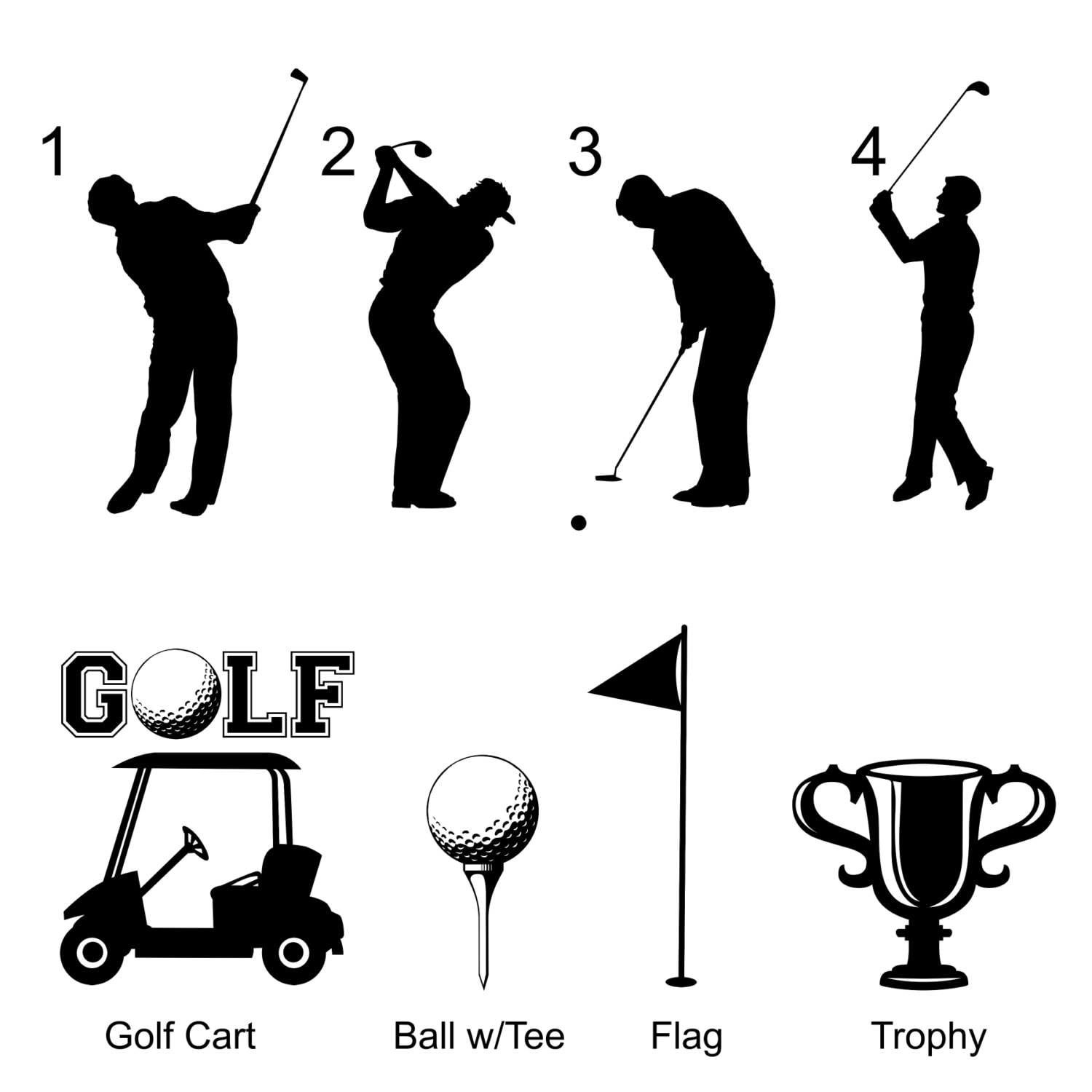 Golf Wall Art Golf Gifts for Men Gift for Golfer Golfing Etsy