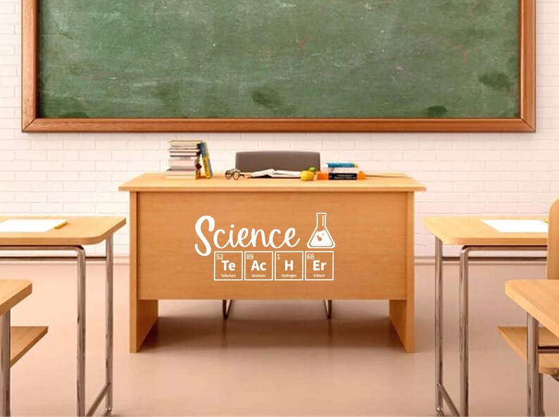 Science Teacher Door Decal, Personalized Classroom Door Sign - Etsy