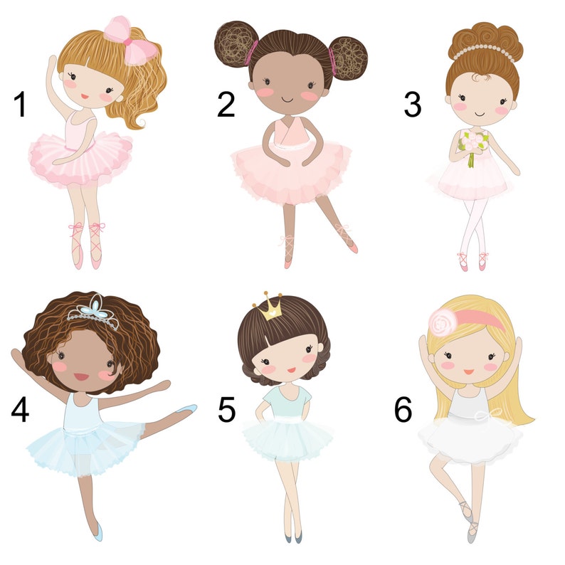 Dance Studio Wall Art, Baby Girl Nursery Art, Ballerina Nursery Art Print, Ballet Dancer Nursery Art, Girls Room Decor image 5